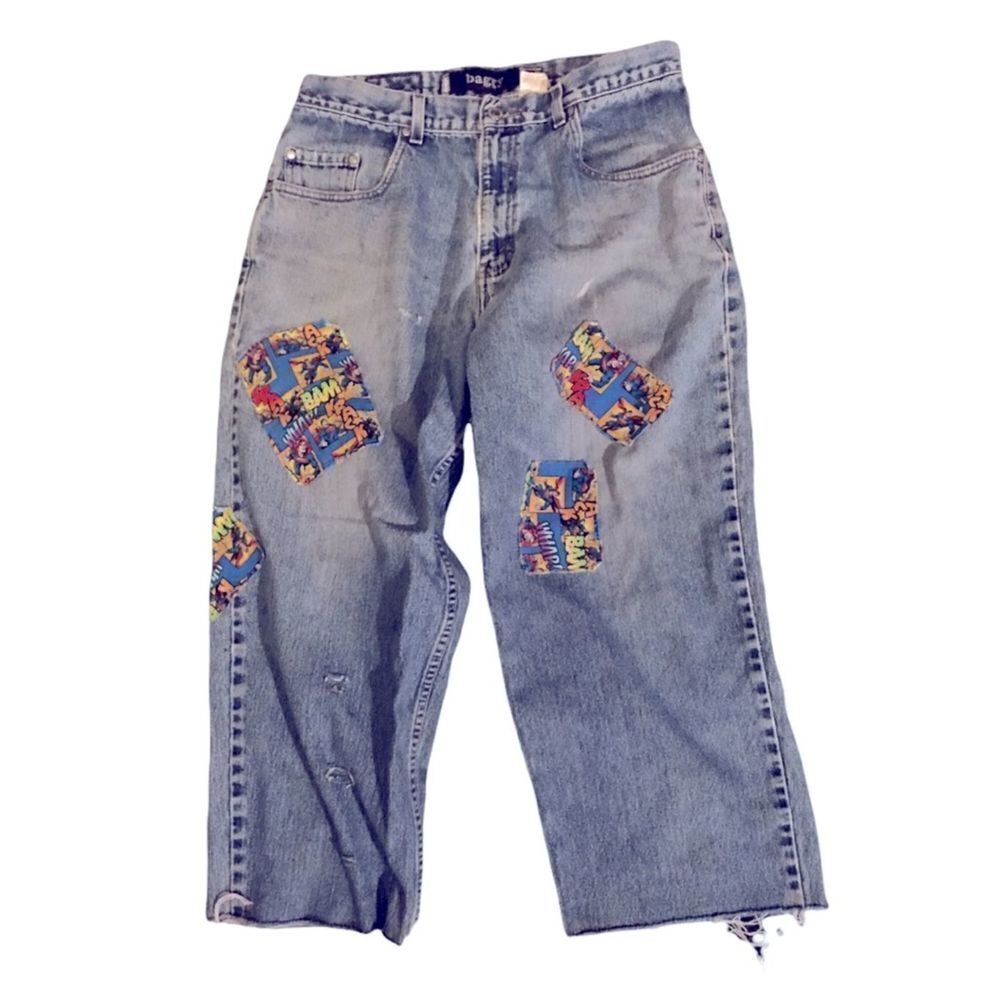 Vintage Levi’s Baggy Silvertab  Cropped Jeans